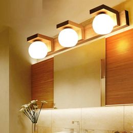 Japanese Tatami Classic Front Mirror Light 10W 15W Waterproof Bathroom Sconces Dressing Makeup Wall Mirror Light With G4 Bulb I289295F