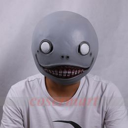 NieR Automata Masks Game Cosplay Emil Mask Adult Helmet 11 Latex Halloween Party Cosplay327j