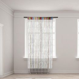 Curtain Door Beads Curtains Wedding Decoration Tassel String For White Salon 1 X 2M Fringe Bead Bedroom Living