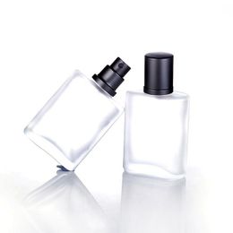 Hottest Sale 30ml Frosted Clear Glass Spray Bottles Wholesale Essential Oils Bottle For Cosmetics Perfume In stock Xocnt