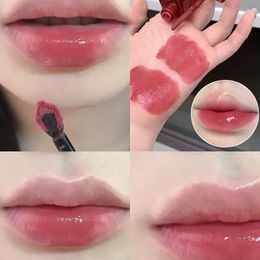 Lip Gloss Moisturizing Mirror Jelly Waterproof Long Lasting Lipstick Crystal Transparent Women Makeup Cosmetics