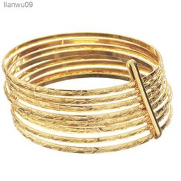 New Fashion Bracelet Set Gold Colour Ladies Hand Bangles French Designer Bracelets for Women Luxury Cuff Bracelets L230704