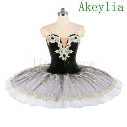 Woman professional ballet tutu women white black swan adult ballet costume kids Girls feather adult ballet tutu kids224N