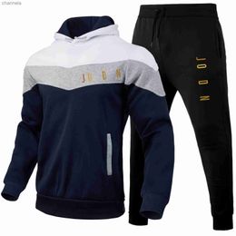 Men's Tracksuits 2023 Mens Designer sweater hoodie pants suit plus tech fleece sweatshirt pullover autumn winter basketball Casual Airs Sportswear Jacket T230720