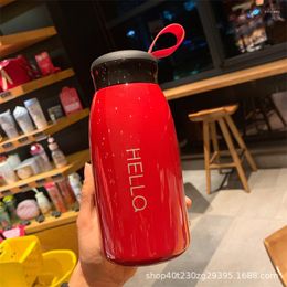 Water Bottles Large Capacity Stainless Steel Thermal Bottle Non-Slip Leak-Proof Coffee Cup Mug Outdoors Sports Travel 520ml