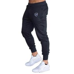 2019 Autumn Gym Men Pants fashion Men Pants casual Slim Fit Mens Joggers Sweat Pants With Large Size334n