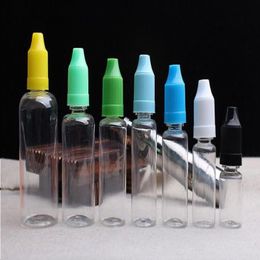 Wholesale PE/PET Bottle 5ml 10ml 15ml 20ml 30ml 50ml Empty bottle Plastic Dropper Bottles with Childproof Cap E Liquid Oil Bottles Jxhmr