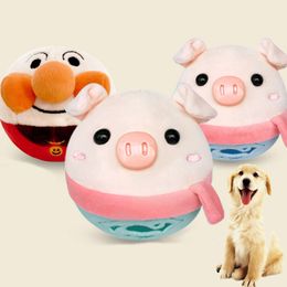 Dog Toys Chews Electronic Interactive Plush Pet Dog Toy Ball Pet Bouncing Jump Balls Talking Dog Plush Doll Toys Gift For Pets USB Recharge 230719