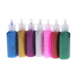 Body Glitter 7 Pcs Colored Clay Glue Sticks Kids Sparkle Suit Crafts Threedimensional 230719