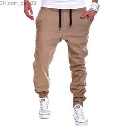 Men's Pants Mens Joggers Male Trousers Men Pants Casual Solid Pants Jogging Sweatpants Jogger Black Grey Khaki Gym Clothing Z230801