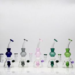 8 inch Colorful Bong Wholesale Glass Bong Popular High Quality Water Pipes Glass Bong Wholesale for Adult