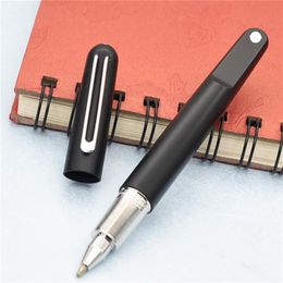 designer pen New Limited Edition pen matte black resin ballpoint pen with Magnetic closure cap pens for writing207w