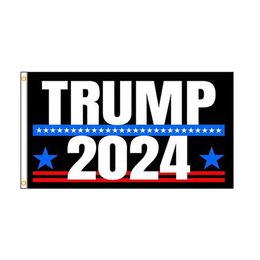 90x150cm 3x5 fts American Trump Flag 2024 Election maga whole factory 100% Polyester282V