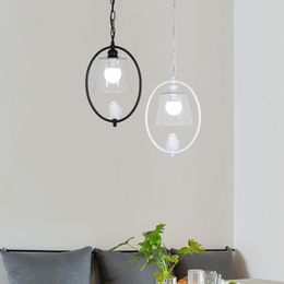 Pendant Lamps The Nordic Simple Birds Vintage Lights American Clean Glass Lamp E27 Light Bulb Dinning Room