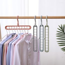 Hangers Saving Organiser Rack Shelves Folding Plastic Household Clothes Space Adjustable Wardrobe Closet Organisation Storage