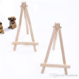 Mini Display Miniature Easel Wedding Table Number Place Name Card Stand 16 9cm 24pcs Wedding Party Favour Decoration229Q