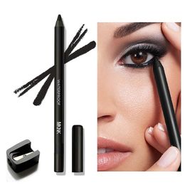 Eye ShadowLiner Combination MKNK durable waterproof anti sweat smoke cosmetics eyeliner pen gel and sharpening agent no shedding stains 230719