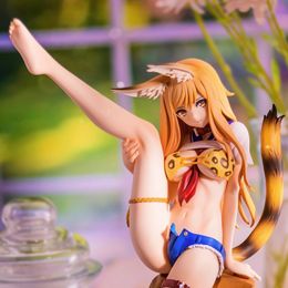 Anime Manga 21cm Native Savana Wilder 1/7 PVC Stand Model Anime Action Figure Hentai Collectable Model Adult Toy Doll Gift