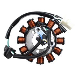 Motorcycle Generator Parts Stator Coil Comp For Honda CBF125 CBF 125 31120-KWF-941253H