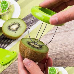 Fruit Vegetable Tools New Cutter Kitchen Detachable Creative Peeler Salad Cooking Lemon Peeling Gadgets And Accessories Drop Deliv Dh1Dm