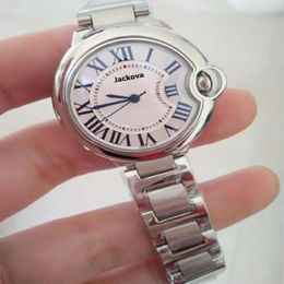 Fashion lady watches man women wristwatch silver Stainlesa Steel classic models Wristwatches female male clock with origi185w