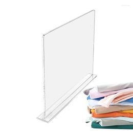 Clothing Storage Acrylic Shelf Dividers Clear Partition Separators Desktop Divider For Closet Organisation Kitchen Bedroom Home Study