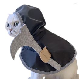 Cat Costumes Halloween Costume For Pet Cape With Reflective Edging Cosplay Vampire Cloak Hat