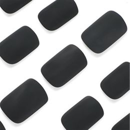 False Nails Frosted Texture Artificial Easy To Fit Non-Marking Removable For Beginners Nail Salon Practise