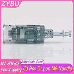 50 pcs Bayonet Cartridge Replacement for Dr.pen M8 Micro Needle 11 16 Pin/24/36 /42 Pin/5D Nano Micro Skin Needling Tip Derma Stamp