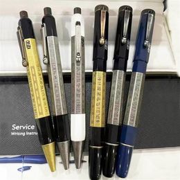 High Quality Classic Roller Ball Pen Heritage Range Egypt rush Two-color special Octagon barrel Luxury stationery Gift Refills Plu288J