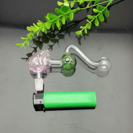 Classic Frog Football Glass Boiler Glass water hookah Handle Pipes smoking pipes High quality