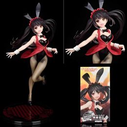 Action Toy Figures 24Cm Date A Live Tokisaki Kurumi Sexy Bunny Girl Figurine Pvc Figure Collectibles Doll Model Ornaments Toys Gif Dhcp9