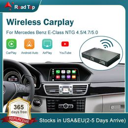 Wireless CarPlay for Mercedes Benz E-Class W212 E Coupe C207 2011-2015 Car with Android Auto Mirror Link AirPlay Car Play Function2861