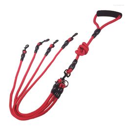Dog Collars 1/2/3/4 Leash Detachable Multi-Head Belt Pet Supplies Double-Head Rope Chain