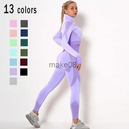 Women's Tracksuits Yoga set seamless women sportswear yoga suit fitness Yoga Clothing Female Gym Suits Workout Running Clothes J230720