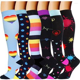 Sports Socks Anti Fatigue Running Compression Women Men Magic Comfortable Soft Relief Pain And Tired Unisex Varicose