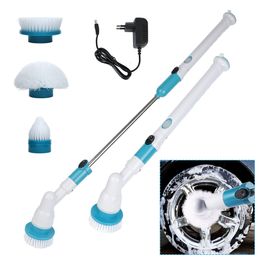 Mops Bathroom tile brush kitchen sink cleaning tool electric rotary cleaner 3-in-1 wireless electric cleaning brush homework 230719