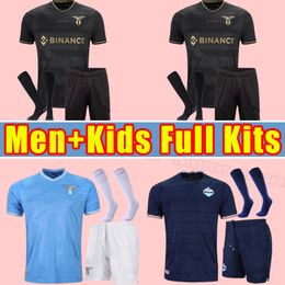 Full set socks 23 24 Lazio soccer Jerseys maglie 2023 2024 IMMOBILE LUIS BASTOS SERGEJ J.CORREA ACERBI BADELJ LUCAS MARUSIC men kids football shirts 10th Anniversary