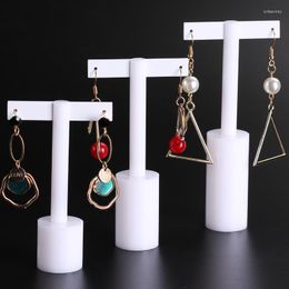 Jewellery Pouches 3Pcs Portable Display Stand Earring Stud Necklace Organiser Ornament T Bar Hanger Showcase Holder