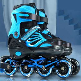 Inline Roller Skates Inline Roller Skates children suit all rollerblading children's roller skates for men and women beginners HKD230720