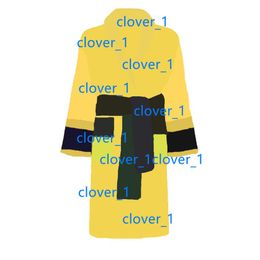 Brand designer men bathrobes sleep robe six colors unisex cotton sleepwear night robe high quality bathrobe classcial luxury robe 2945