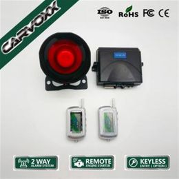 Two-Way car Alarm with Remote Engine Starter CX-999258B