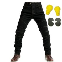 motorcycle cycling protective jeans classical moto sports daily riding pants straight loose high quality trousers two Colours gears279E