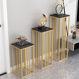 Living Room Furniture Flower stand indoor home balcony decoration rack Nordic luxury pot multi-layer display table342o