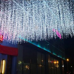 LED Fairy String Lights Outdoor Waterproof Garland Curtain Lights For Patio Christmas Wedding Party Decoration