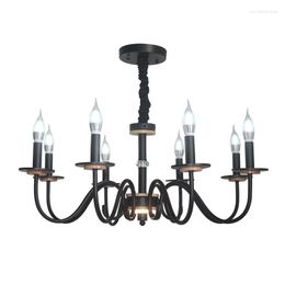 Chandeliers Bedroom RusticChandelier Lighting For Dining Room Lights Led Restaurant Nordic Style Industrial Ceiling Lamp Kitchen Hanging