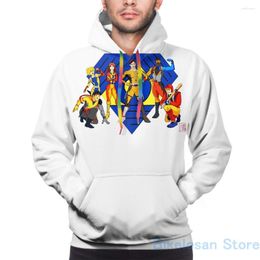 Men's Hoodies Mens Sweatshirt For Women Funny Bionic Six Print Casual Hoodie Streatwear