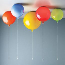 Colour Balloon Wall Lights Ceiling Lamp Nordic Creative Children's Room Bedroom Aisle LED Modern Minimalist Bedside Lamp CA017303f