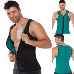 New mens Slimming Vest Neoprene Body Shaper Men Slimming Belt Corset Posture Waist Trainer Slim Corsets Shapers234a