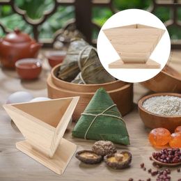 Dinnerware Sets Small Tools Chinese Wood Mould Kitchen Accessory Triangular Tools-pudding